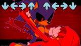 HORROR Sonic EXE Eats Knuckles in Friday Night Funkin be like   FNF