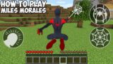HOW TO PLAY MILES MORALES in MINECRAFT! SPIDERMAN vs VENOM REALISTIC SUPERHEROES GAMEPLAY Animation!