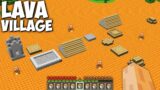 How I Found this UNDER LAVA VILLAGE in Minecraft ??? Water Lava Base Challenge !!!