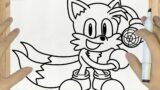 How to draw Tails Dancing meme from Friday Night Funkin FNF step by step | YuhoDraw
