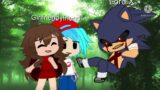 Humans are friends…not food || FNF Sonic exe mod || Gacha Club || Candyswirl102