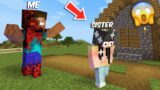 I Became A Netherbrine To Troll My Sister in Minecraft *Horror* | Trolling Sister..