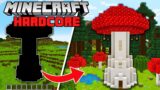 I Built a Cottagecore Mushroom Starter House in Minecraft 1.19 Hardcore (#7)