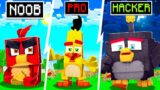LIFE OF ANGRY BIRDS IN MINECRAFT!