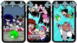 Locked in the Phone: Mini Crewmate vs FNF Characters | Among Us vs Friday Night Funkin Animation