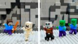 Minecraft Adventure: Trapped Escape in Cave – Lego Stop Motion | Minecraft Animation