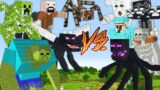 Minecraft How To Play GIANT ZOMBIE ENDERMAN MUTANT BATTLE monster school my craft ALL EPISODES