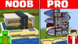 Minecraft NOOB vs PRO: MODERN BEACH HOUSE by Mikey Maizen and JJ (Maizen Parody)