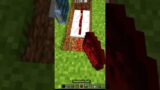 Minecraft Nether portal On / Off switch tutorial #shorts