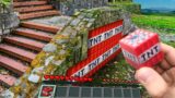 Minecraft RTX in Real Life POV – NEW TNT TRAP MODE in Minecraft Survival vs Real Life Texture Pack