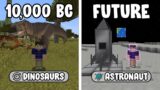 Minecraft but I can TRAVEL TO ANY YEAR…