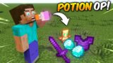 Minecraft but There are CUSTOM OP POTIONS…