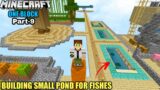 Minecraft pocket edition | Minecraft One Block Gameplay | One Block Water Pond In Tamil | Part-9
