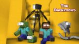 Monster School : BABY MONSTERS THE BACKROOMS HORROR CHALLENGE – Minecraft Animation
