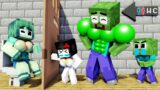 Monster School : Good Baby Zombie War Scary Mother Herobrine Girl – Sad Story – Minecraft Animation
