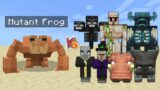 Mutant Frog vs Minecraft boss mobs – Mutant Frog vs Minecraft bosses – Mutant Frog vs Minecraft mobs