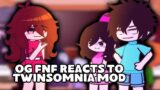 OG FNF Reacts To Twinsomnia Mod (Boy/Girl) // Gacha Club
