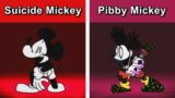 Phantasm Suicide Mickey Mouse VS Pibby Mickey Mouse – Friday Night Funkin' Chaos Nightmare