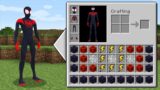 REALISTIC MILES MORALES Inventory Shop MINECRAFT HOW TO PLAY SUPERHERO INVENTORY CHALLENGE Animation
