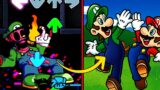 References In FNF VS Mario FNF Port  x FNF Mod | Learn with Pibby | Mario.EXE
