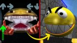 References In FNF VS Pac-Man FULL WEEK x FNF Mod | Learn with Pibby | Secret Songs
