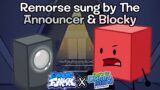 Remorse [New] but it's a Announcer and Blocky Cover (FNF X BFDI)