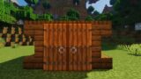 Small Wooden House for Minecraft Survival #minecraft #minecraftbuilding #minecraftbuild