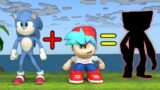 Sonic + Boyfriend = ? ( FNF Animation )