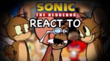Sonic Characters React To Friday Night Funkin VS Jerry FULL WEEK // Tom’s Basement Show // GCRV