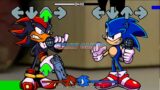 Sonic Sings Sliced | Sonic.Exe 2.5/3.0 Alive vs Sonic Shadow Sing Sliced | FNF But Everyone Sings It