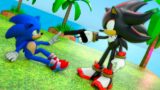 Sonic killed by Shadow The Hedgehog – Sonic And Tails – Sad Ending ( FNF Animation)
