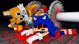 Sonic.EXE And Tails – The Wheel of Fortune Good Ending – FNF Minecraft Animation