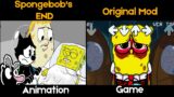 Spongebob Lost Episodes FNF MOD Vs Spongebob Animation | Sad Story