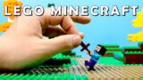 Steve gegen Spieler- Lego Stop Motion | Minecraft-Animation