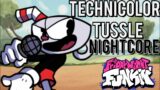 Technicolor Tussle (Nightcore) | Friday Night Funkin' Vs Cuphead