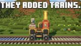 The Create Mod Just Added Trains to Minecraft.