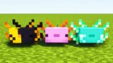 This Mod Adds 15 NEW Axolotls Into Minecraft!