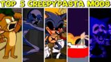 Top 5 Creepypasta Mods #5 – Friday Night Funkin’ – VS Jerry, Sonic.EXE, Tails, and etc. – FNF Mod