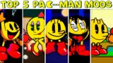 Top 5 Pac-Man Mods in Friday Night Funkin'