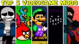Top 5 Video Game Mods in Friday Night Funkin' – VS John Doe, Angry Birds, Super Mario and etc.