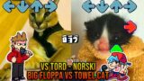 Tord NORSKI BUT BIG FLOPPA VS Towel CAT – Friday Night Funkin' Animation – VS Tord Mod