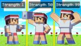 Upgrading Into The STRONGEST KID In Minecraft!