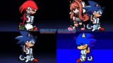 Vs Sonic Exe 3.0 Sings Phantasm FNF But Everyone Sings It | Sonic Exe 2.5 FNF Mod/Majin/Encore/Tails