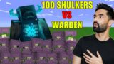 WARDEN VS 100 SHULKER'S IN MINECRAFT
