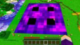 Where does lead this SUPER BIGGEST TRAPDOOR in Minecraft ? MOST LEGENDARY PORTAL TRAPDOOR BASE !