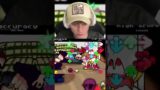 YOUTUBER ALMOST LOSES WHILE CHEATING IN PACMAN FNF MOD!!! #shorts