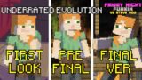 "Underrated" Evolution + Underrated Final Version leak! | Vs Steve Mod FNF