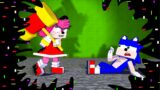 New FNF Corrupted “SLICED” But Everyone Sings It – Compilation Sonic and Amy x Annoying Orange