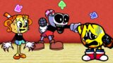 FNF Character Test | Gameplay VS Playground | Cuphead | Chalice | Pibby Pac man