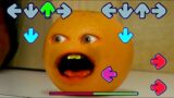 FNF Corrupted “SLICED” IN REAL LIFE | Annoying Orange x FNF Animation